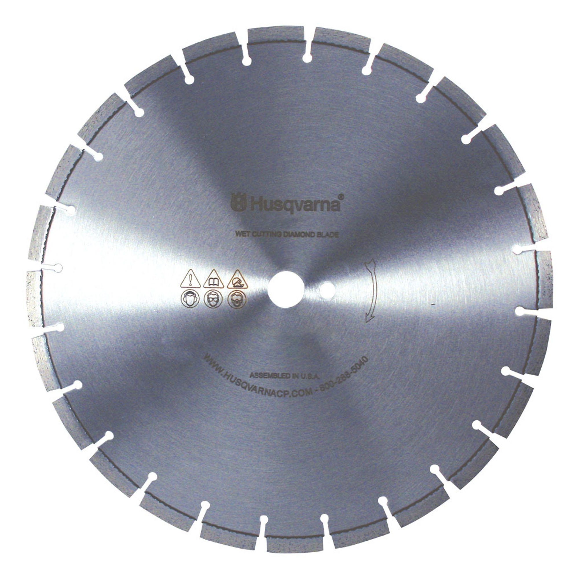 Husqvarna, F927C Concrete blade, med. steel, med. aggregate., Blade Diameter 26 in, Included (qty.) 1, Model# 542750718